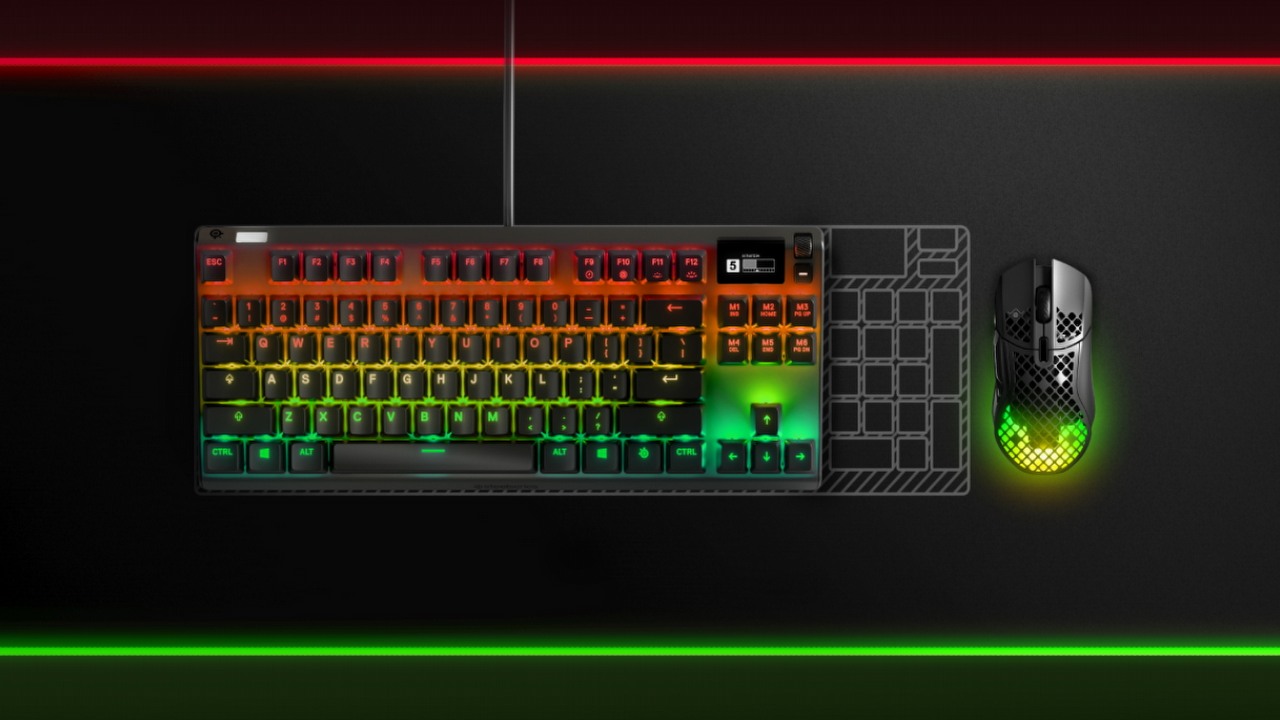 Sprzęt i akcesoria taniej w Rabatomanii Media Expert, źródło grafiki: SteelSeries, grafika promocyjna.