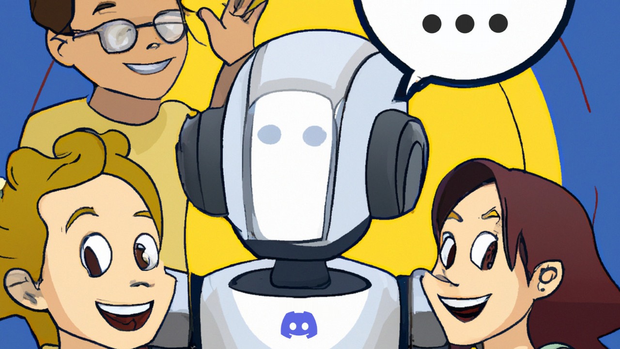Discord wprowadza swoje AI i stawia na wspólną zabawę, źródło grafiki: DALL-E / Discord.