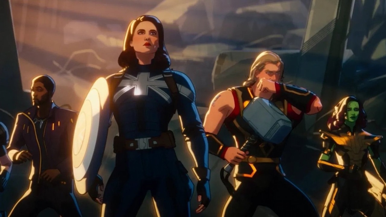 Marvel zapowiada pierwszą oryginalną superbohaterkę MCU, źródło grafiki: What If...?; Disney+; 2021.