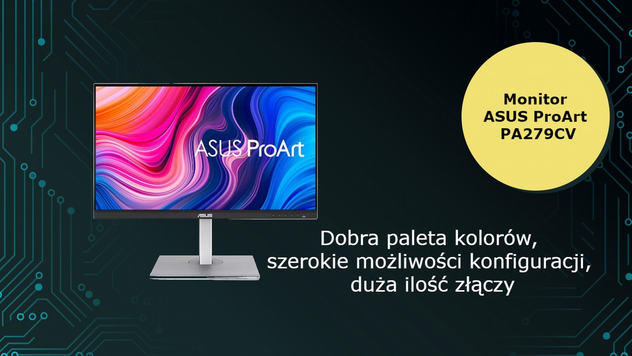 Ten monitor to idealny wybór dla początkującego grafika.