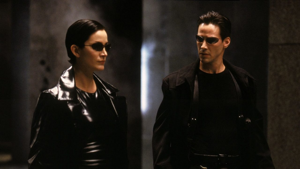 Sci-fi kocha neonową zieleń; naukowcy na tropie trendów, które zapewniają filmom sukces, źródło grafiki: Matrix; Lana Wachowski i Lilly Wachowski; Warner Bros. Pictures; 1999.