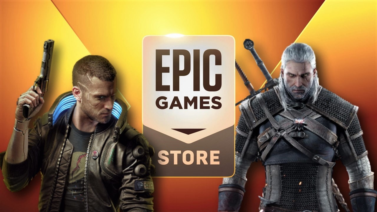 870 przecenionych gier w promocji na koniec zimy w Epic Games Store, źródło grafiki: Epic Games Store, CD Projekt RED.