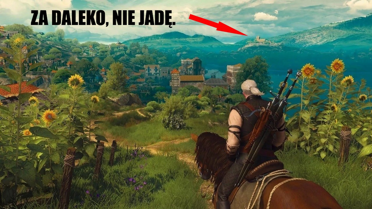 11 gier z otwartymi światami i powody, dla których gracze je porzucają, źródło grafiki: CD Projekt Red..