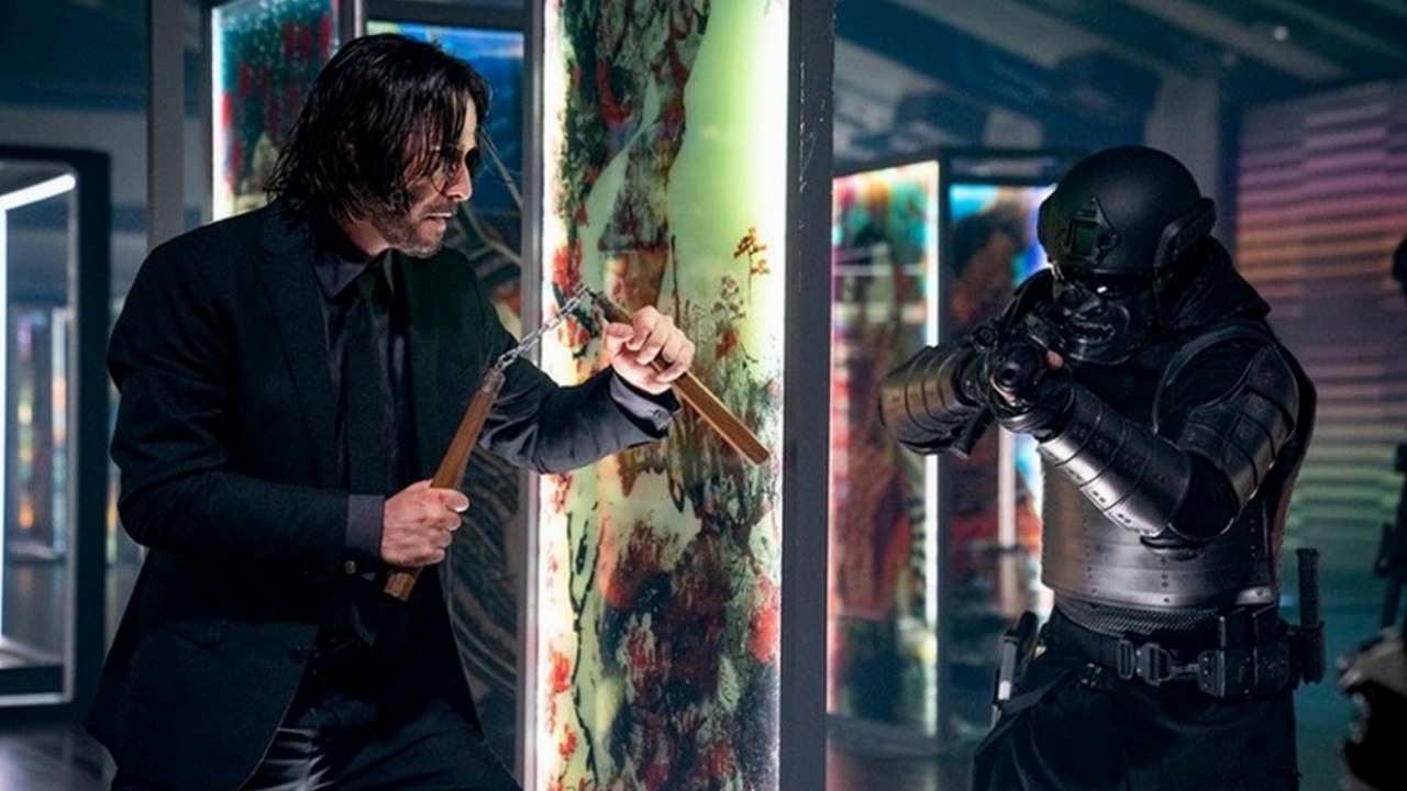 Recenzje Johna Wicka 4 zapowiadają najlepsze widowisko z całej serii, źródło grafiki: John Wick 4, Chad Stahelski, Lionsgate, 2023.