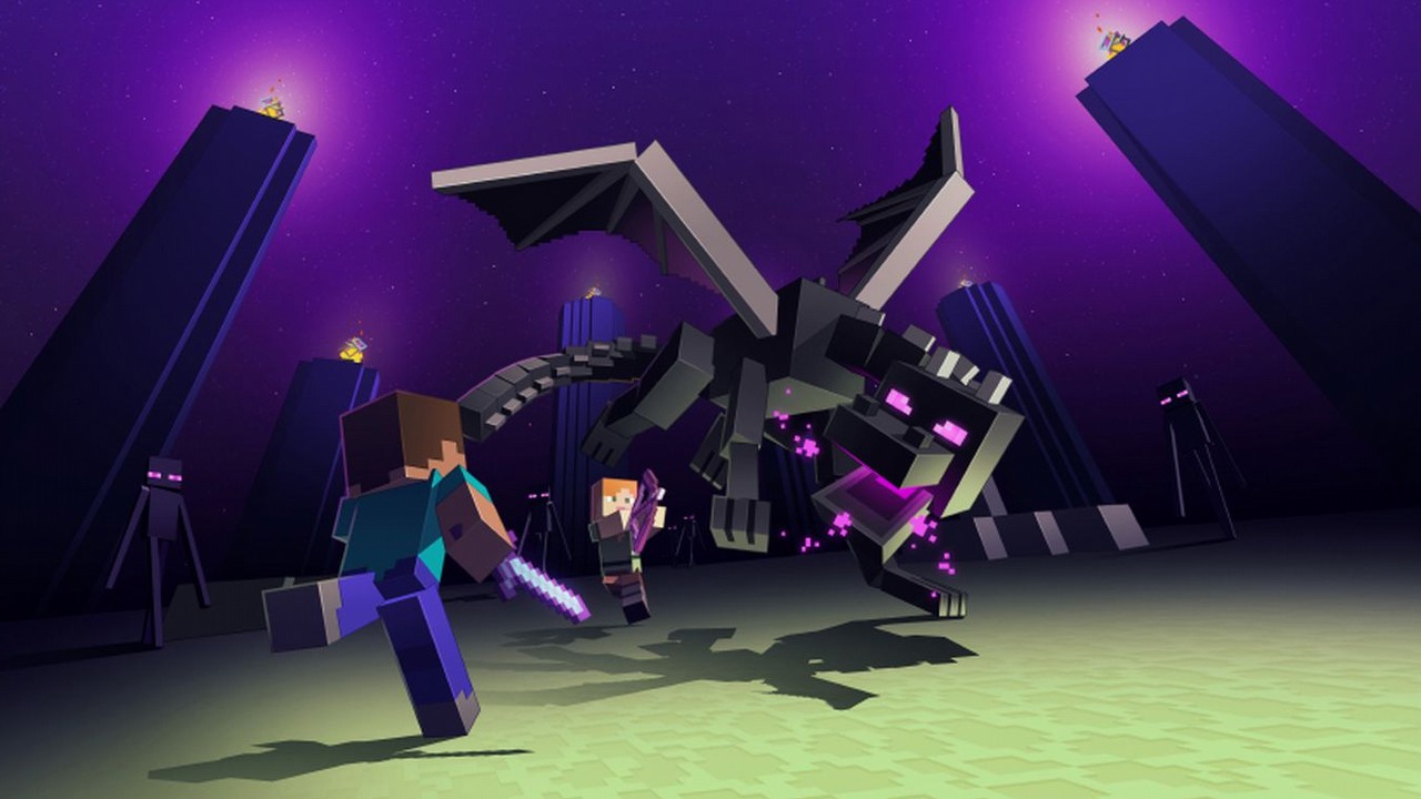 Ender Dragon nowym spin-offem Minecrafta? Microsoft zastrzega nazwę, źródło grafiki: Mojang Studios.
