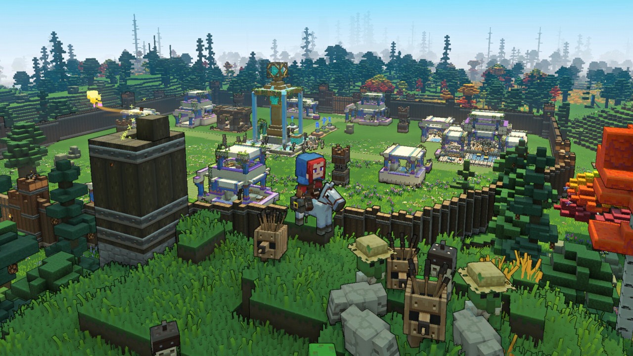 Minecraft Legends z nowymi, wyższymi wymaganiami sprzętowymi, źródło grafiki: Xbox Game Studios.