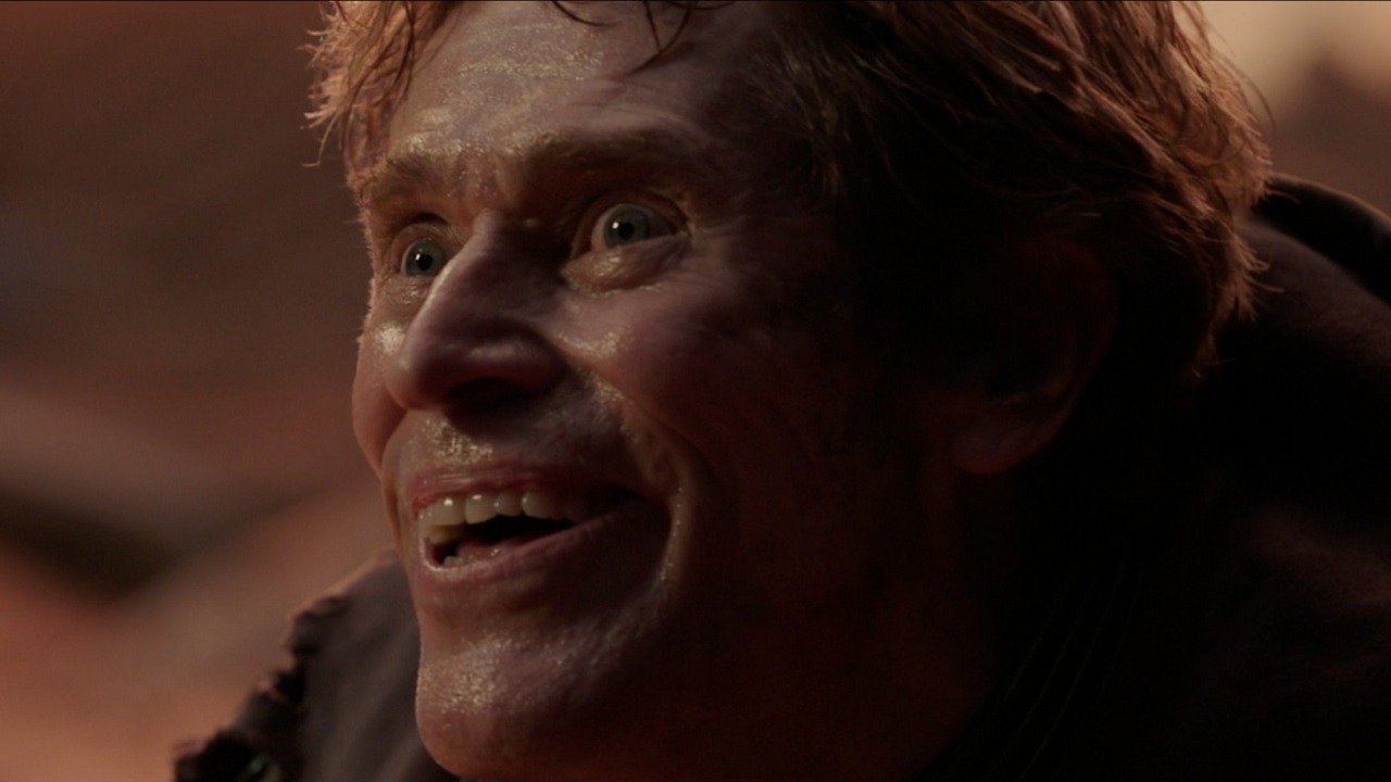 Willem Dafoe chciałby jeszcze zagrać Zielonego Goblina, ale nie bezwarunkowo, źródło grafiki: Spider-Man: Bez drogi do domu; Jon Watts; Marvel Studios; 2021.