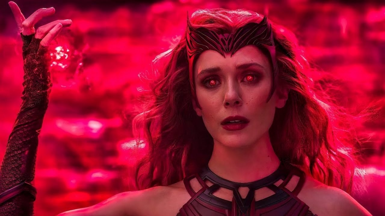 Elizabeth Olsen chciałaby, żeby Scarlet Witch po powrocie miała więcej humoru, źródło grafiki: Doktor Strange w multiwersum obłędu; Sam Raimi; Marvel Studios; 2022.