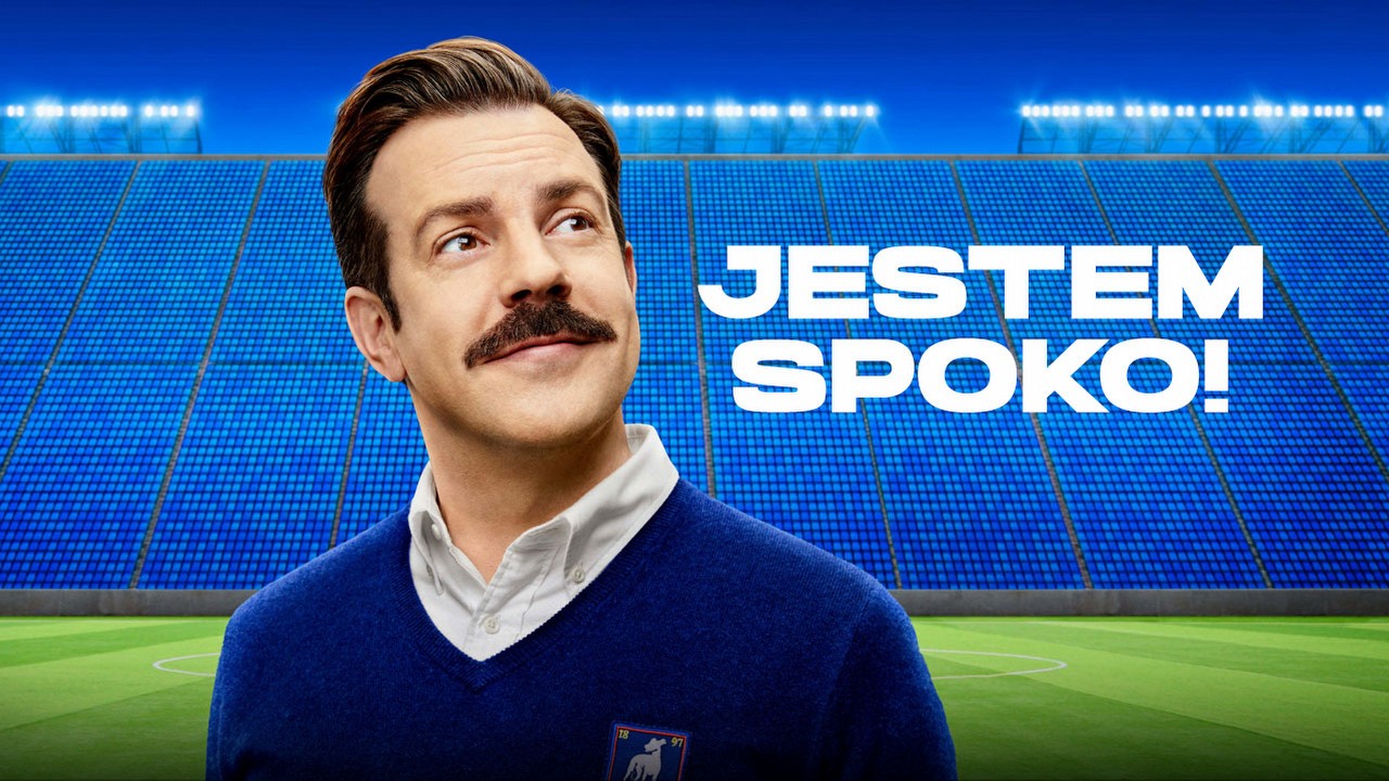 Warto nadrobić Teda Lasso, to obecnie jeden z najlepszych seriali, źródło grafiki: Ted Lasso, wielu twórców, 2020–2023, Apple TV+.