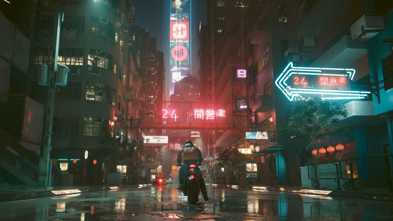 Wiemy, kiedy Cyberpunk 2077 dostanie ważny update z upiększoną grafiką, źródło grafiki: Grupa CD Projekt / Nvidia..