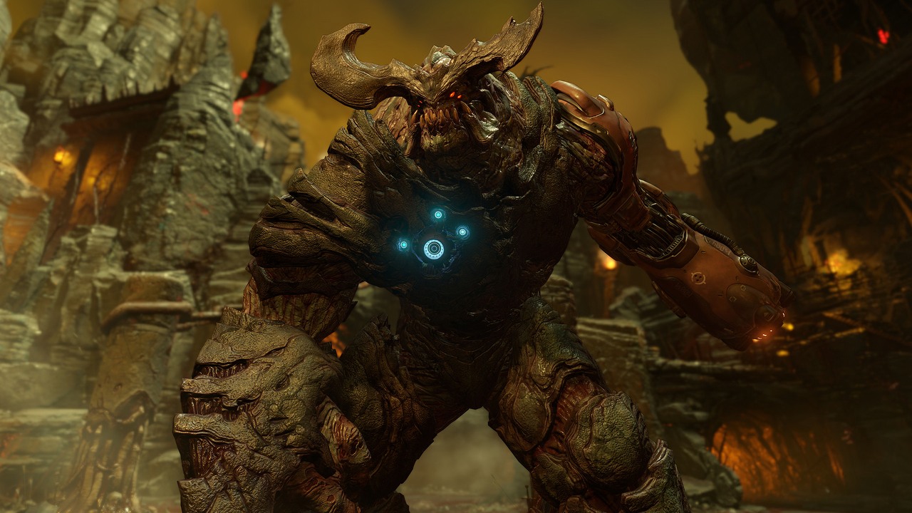 5 ciekawych gier na wiosennej wyprzedaży Steam za mniej niż 23 złote, źródło grafiki: id Software.