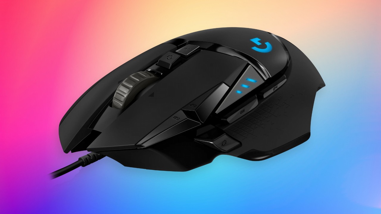 Mysz Logitech G502 w Limitowanych okazjach RTV Euro AGD, źródło grafiki: Logitech, Unsplash, Codioful (Formerly Gradienta).