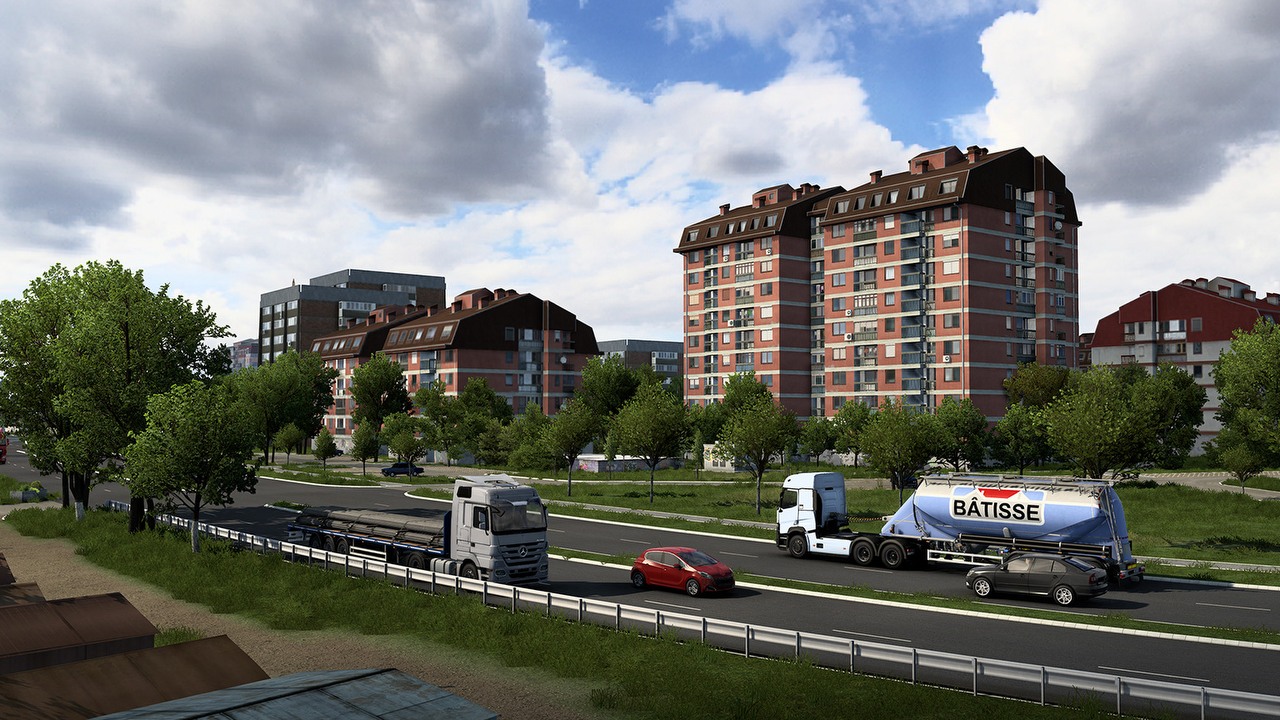 ETS2: West Balkans z nowym filmem; zobacz swojskie bloki i miasteczka, źródło grafiki: SCS Software.