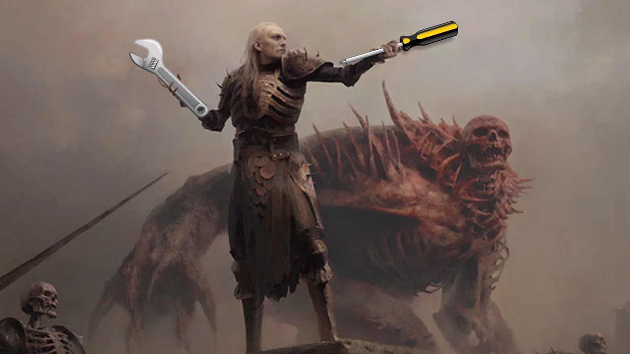 Otwarta beta Diablo 4 stała się lepsza; wjechał patch z poprawkami, źródło grafiki: Blizzard Entertainment, Pixabay, Clker-Free-Vector-Images..