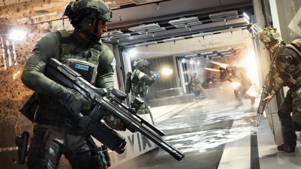 Battlefield 2042 otrzymał nowe bronie i przeróbkę czatu, źródło grafiki: EA DICE..
