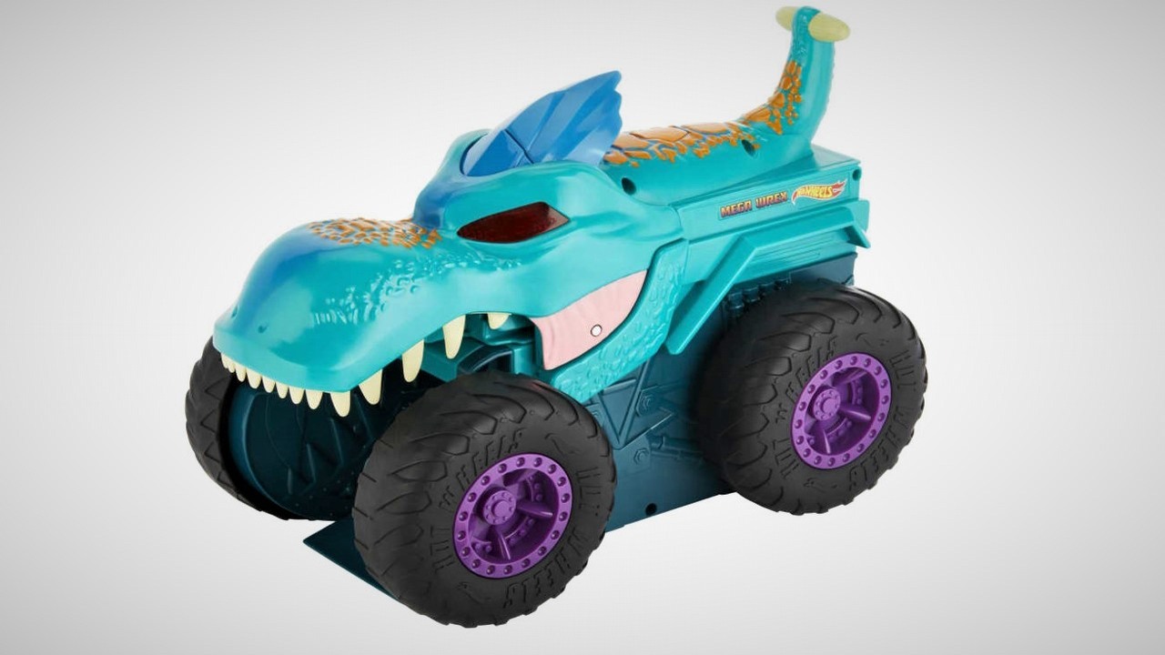 Zabawki Hot Wheels w niższych cenach z okazji świątecznych promocji Media Expert, źródło grafiki: Mattel, grafika promocyjna.