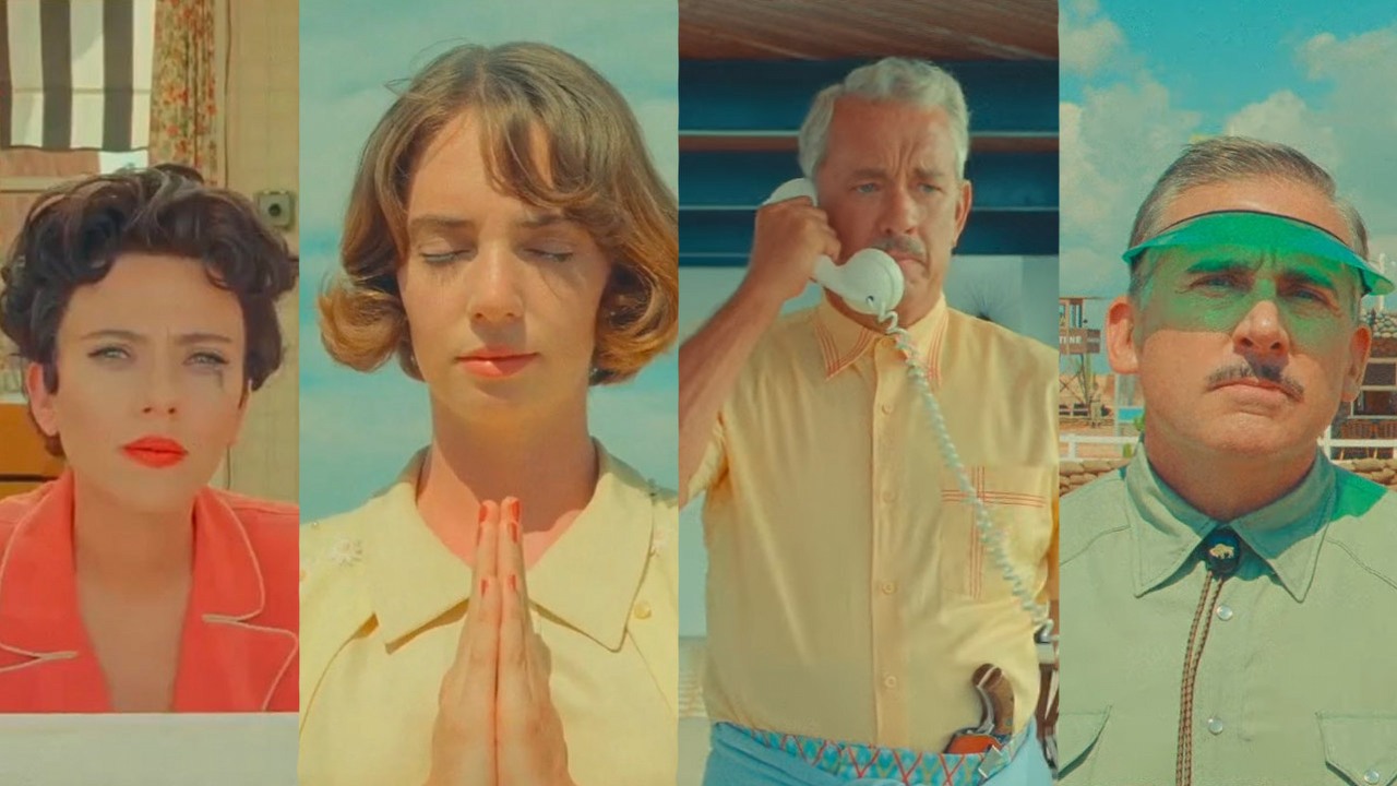 Wes Anderson sprowadzi na Ziemię obcych? Zobacz zwiastun komedii z gwiazdorską obsadą, źródło grafiki: Asteroid City; Wes Anderson; Universal Studios; 2023.