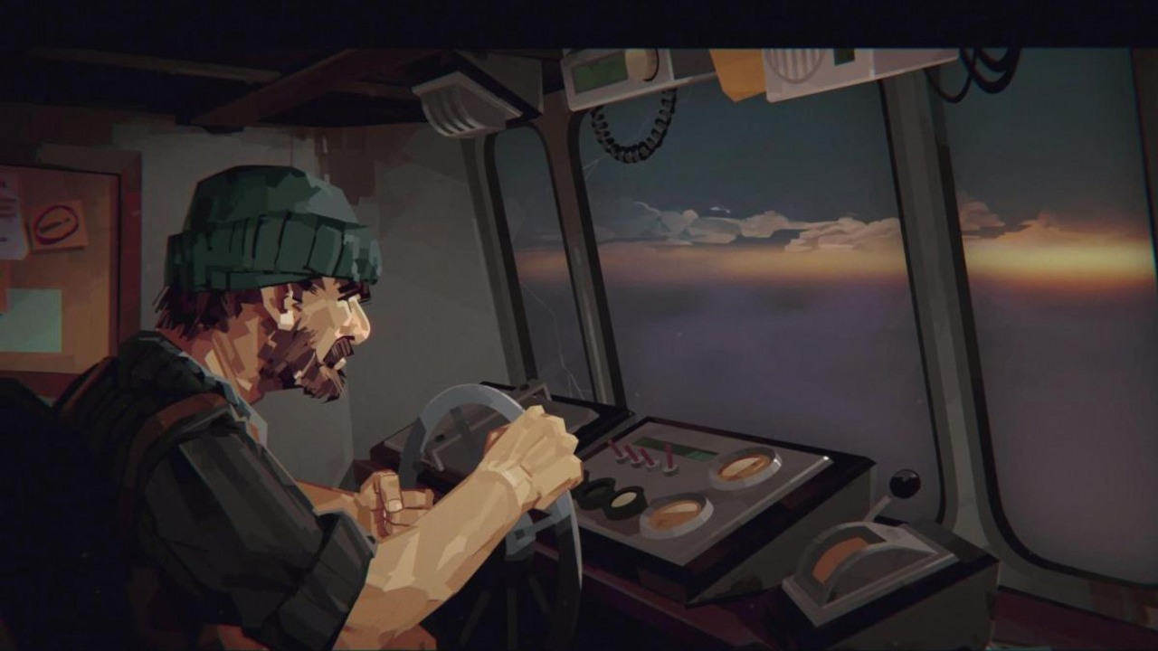 Dredge - premiera RPG-a o rybaku w klimatach lovecraftowskiego horroru, źródło grafiki: Black Salt Games.