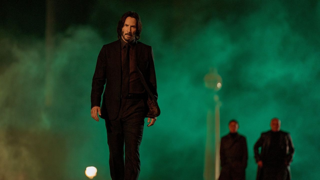 Keanu Reeves w Johnie Wicku 4 wyciął tak dużo dialogów, że ostatecznie wypowiada tylko 380 słów, źródło grafiki: John Wick 4, Chad Stahelski, Lionsgate, 2023.