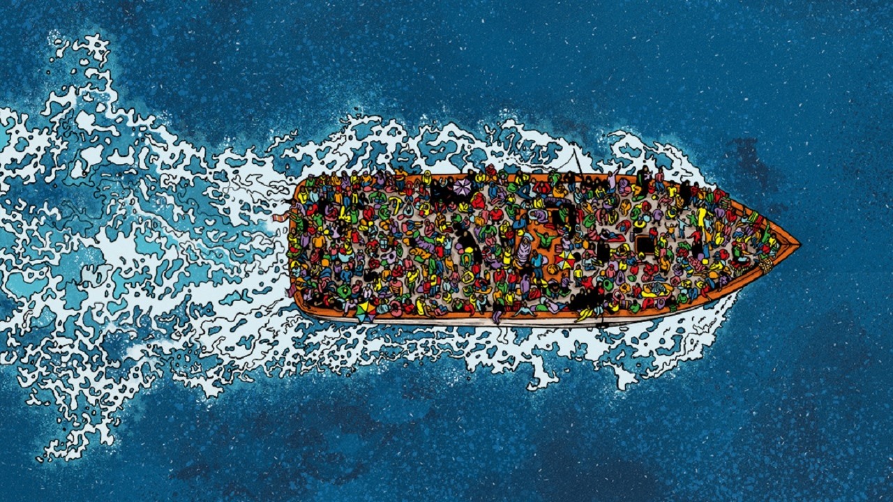 Data premiery Ticket to Europe, polskiej gry o uchodźcach z Afryki, źródło grafiki: Polyslash..