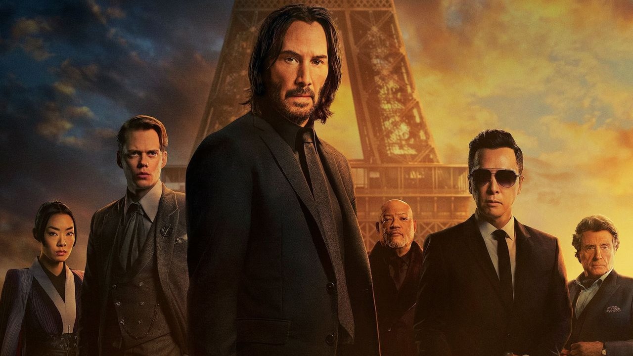 Keanu znów obdarza kaskaderów prezentami, źródło grafiki: John Wick 4, Chad Stahelski, Lionsgate, 2023.