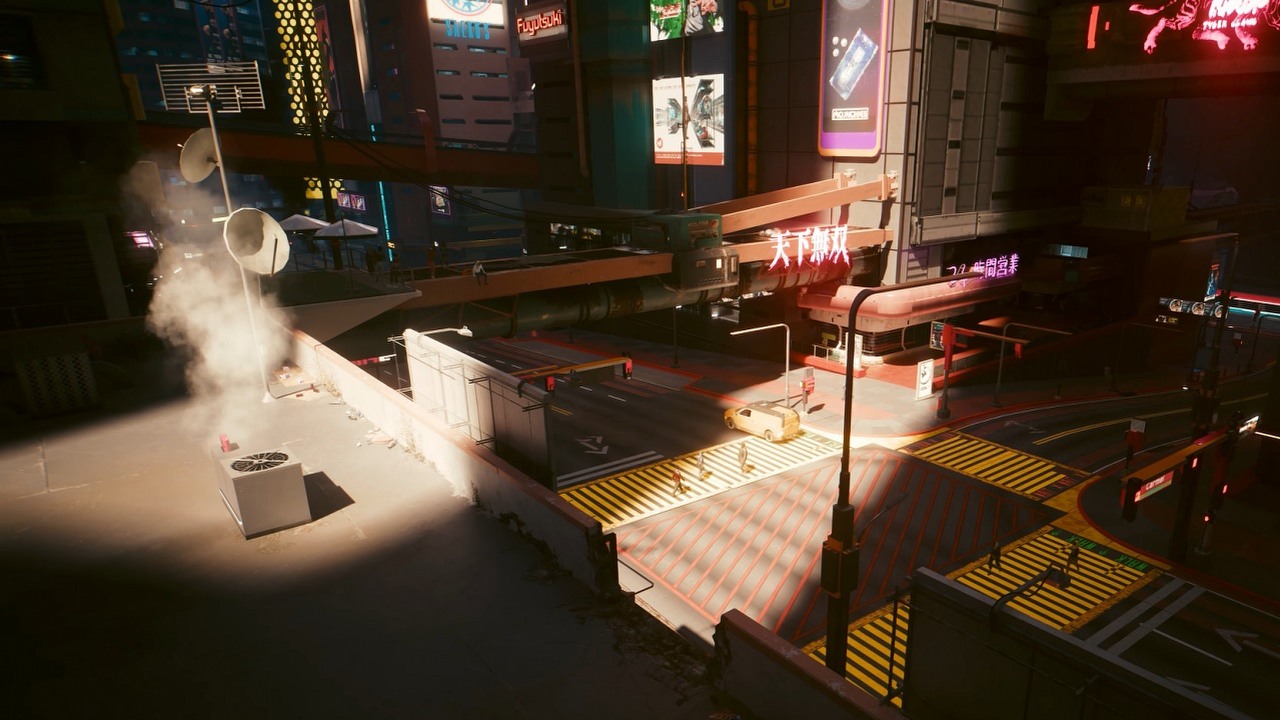 Zobacz, jak Cyberpunk 2077 pięknieje z RT Overdrive; nowy zwiastun, źródło grafiki: CD Projekt..