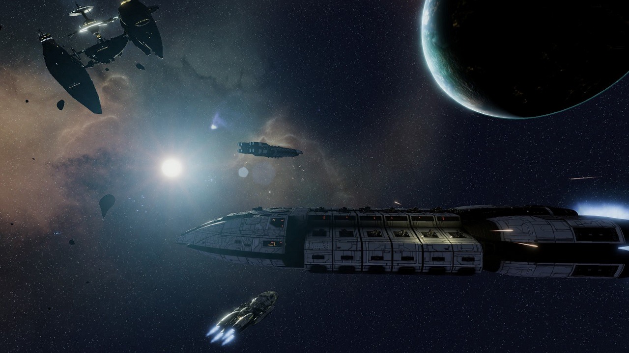 Dobra strategia Battlestar Galactica Deadlock za darmo na Steam, źródło grafiki: Slitherine..