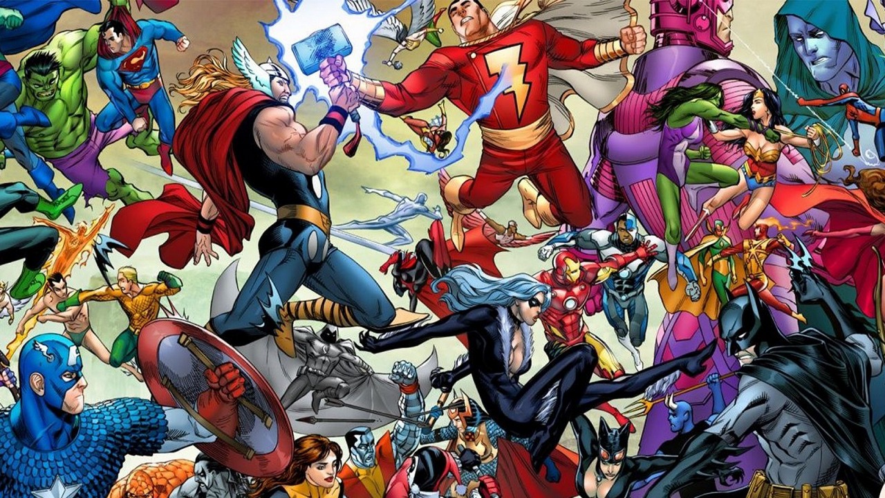 Bohaterowie Marvela i DC w jednym filmie? James Gunn przyznał, że rozmawiali o tym, źródło grafiki: Marvel / DC.