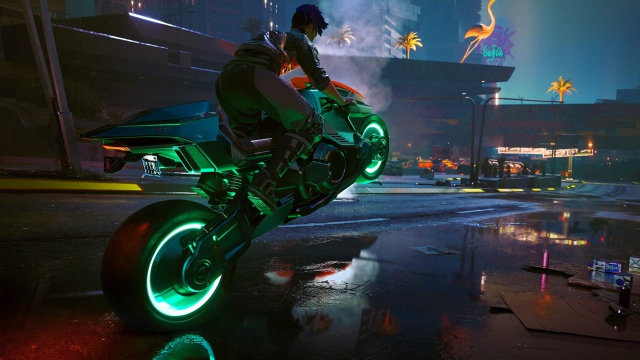 Cyberpunk 2077 zachwyca na kolejnej prezentacji RT Overdrive, źródło grafiki: CD Projekt RED.