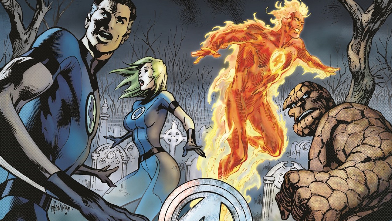 W Fantastycznej Czwórce mogą pojawić się dwie ikoniczne postacie, źródło grafiki: Fantastic Four, Dale Eaglesham, Marvel, 2022.