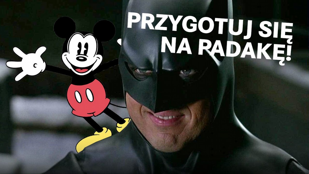 Kubuś Puchatek to dopiero początek. Przygotujmy się na paździerze z Batmanem i Myszką Miki, źródło grafiki: Batman, reż. Tim Burton, Warner Bros. 1989.