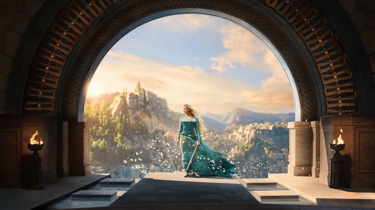 Odtwórczyni Galadrieli odpowiada na krytykę Władcy Pierścieni: Pierścieni Władzy, źródło grafiki: Władca Pierścieni: Pierścienie Władzy; Patrick McKay i John D. Payne; Amazon Studios; 2022.