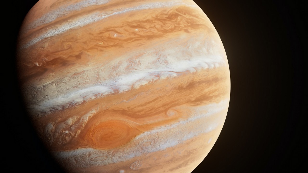 Ile trwa podróż na Jowisza?, źródło grafiki: Planet Volumes / Unsplash.