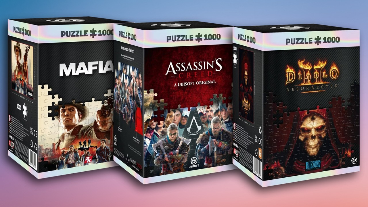 Puzzle Good Loot dla fanów gier w wiosennej wyprzedaży Media Markt, źródło grafiki: Good Loot, Unsplash, Adrian Infernus.