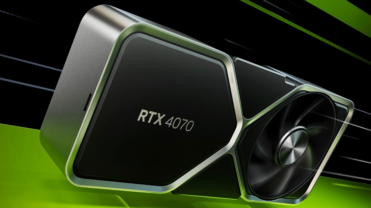 RTX 4070 tanieje niemal od razu po premierze, źródło grafiki: Nvidia.
