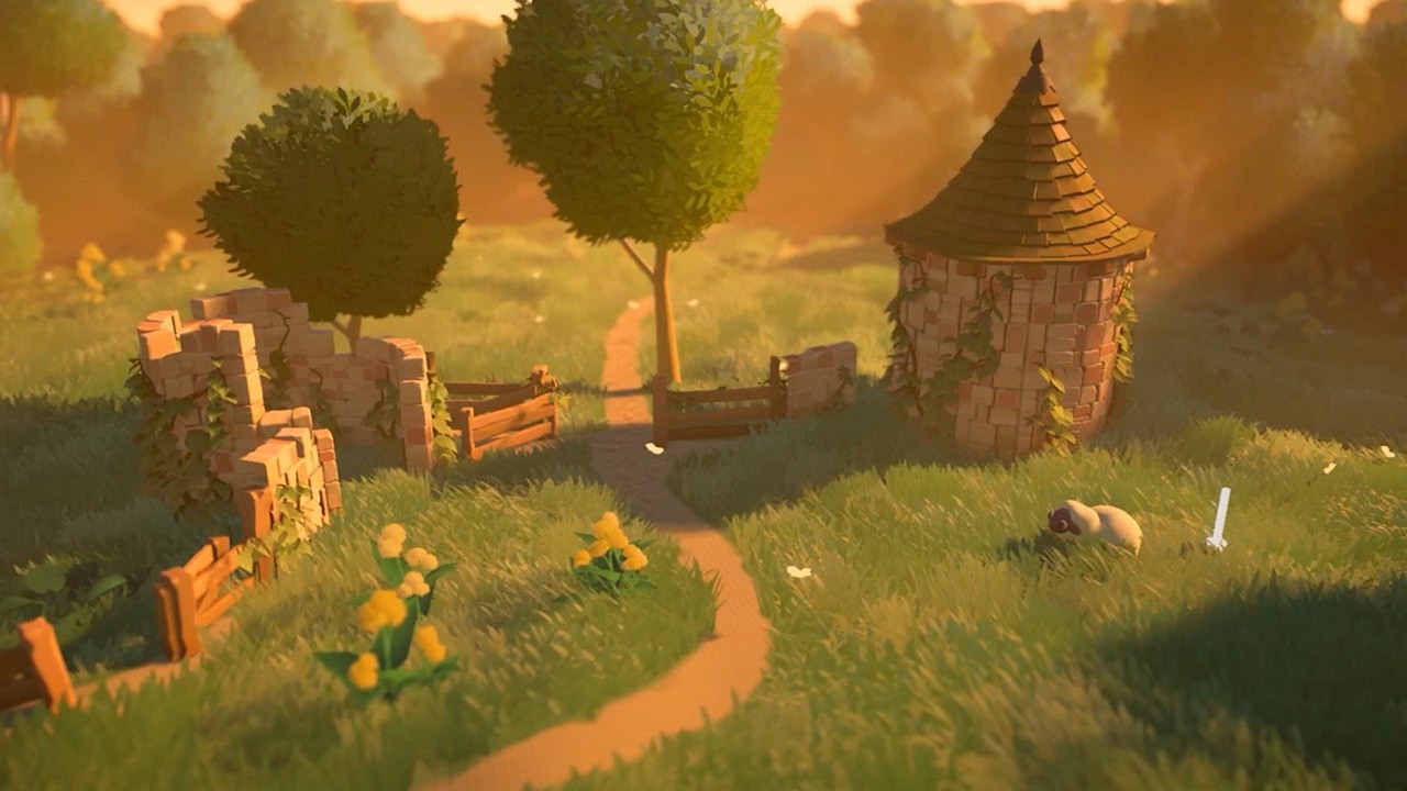 Ta idylliczna gra o bezstresowym budowaniu zamku przyciąga coraz większą uwagę na Steam, źródło grafiki: Pounce Light.