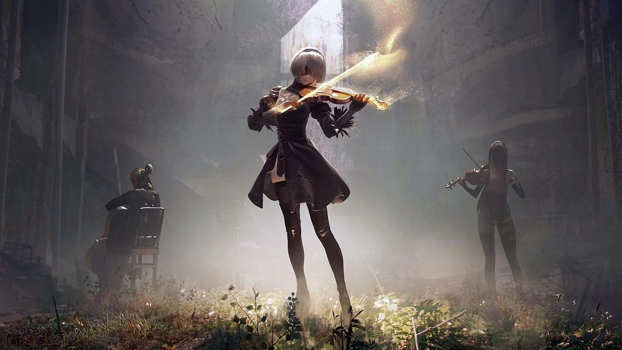 Piękny wynik NieR: Automata, jednej z najbardziej niezwykłych gier ostatnich lat, źródło grafiki: Square Enix.