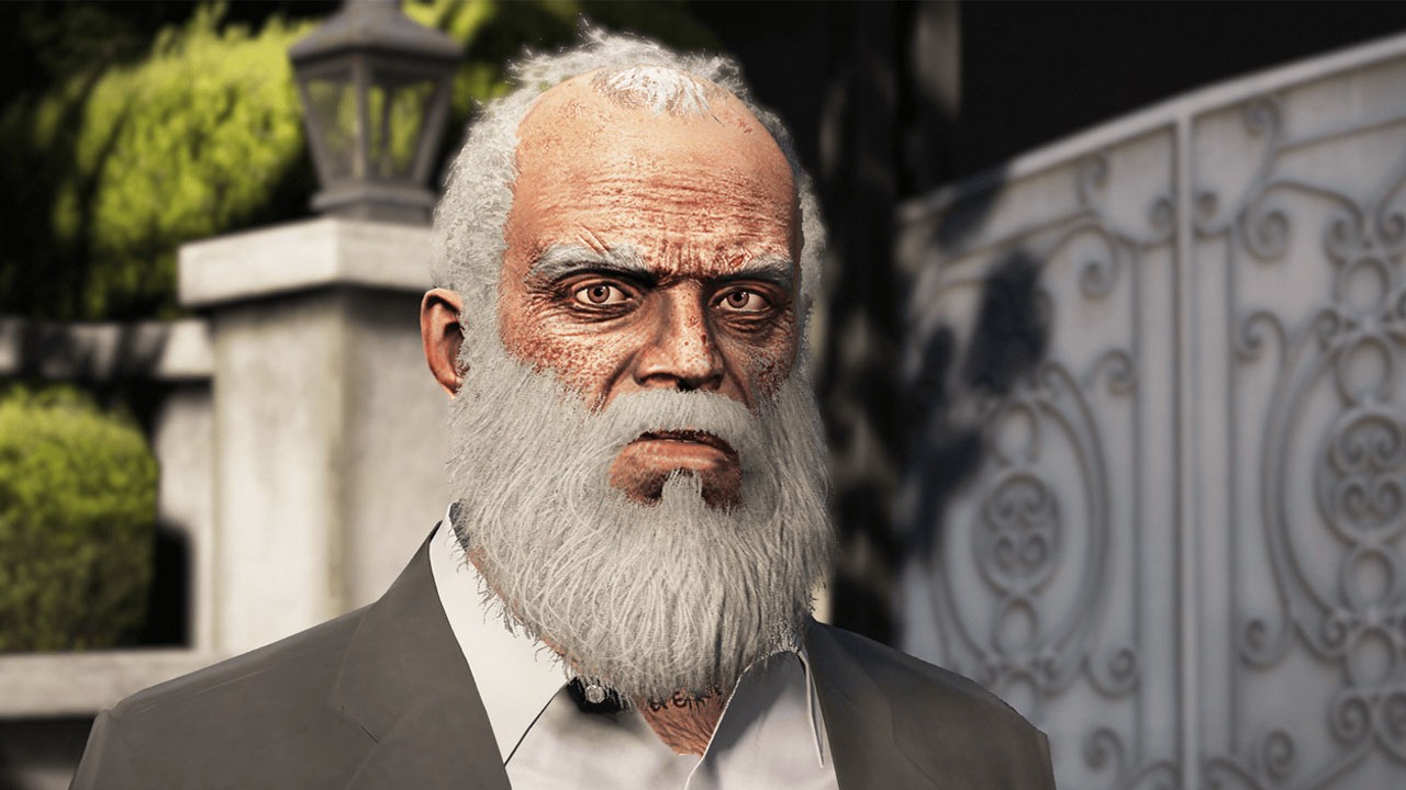 Polacy nasycili się nowościami i wrócili do kupowania głównie staroci - top 10 PL, źródło grafiki: Rockstar Games. Screen z GTA 5 z modem Old Ass Trevor Phillips..