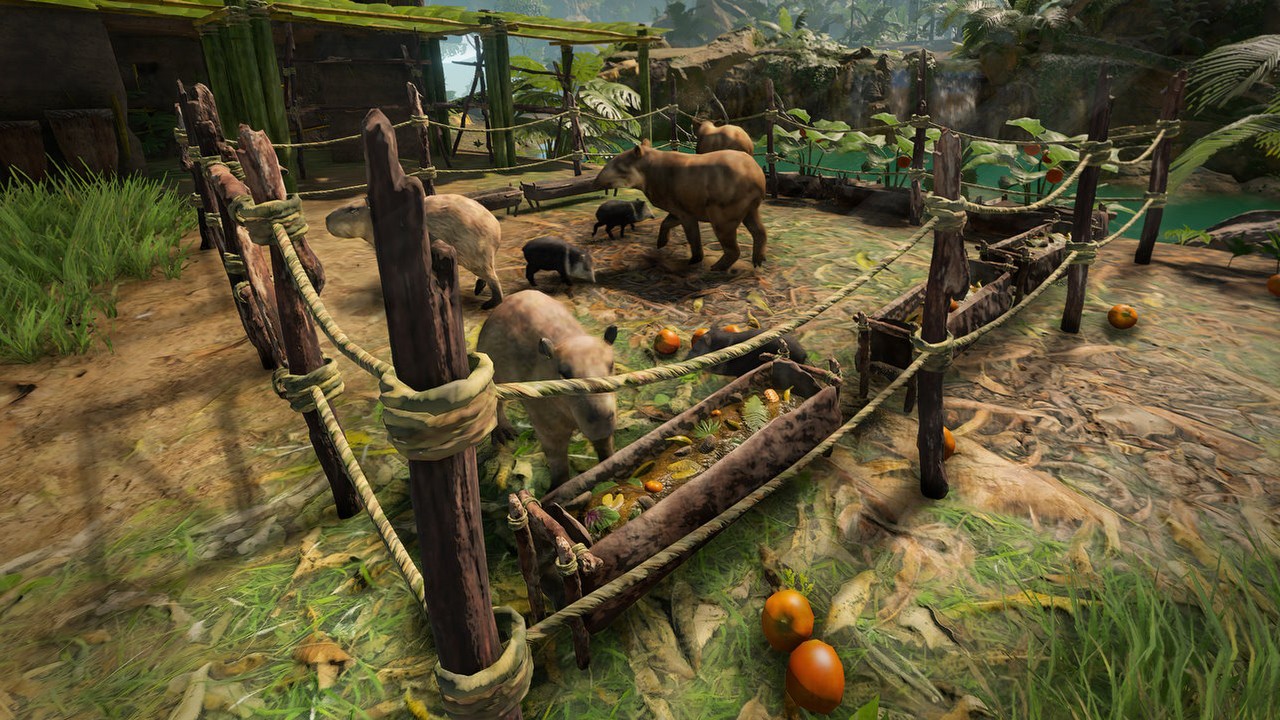 Animal Husbandry do polskiego Green Hell dostępny za darmo również na konsolach, źródło grafiki: Creepy Jar.