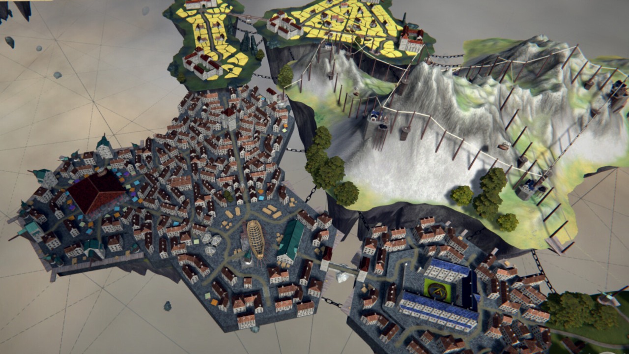 W nadchodzącym city builderze połączysz latające wyspy w potężne imperium, źródło grafiki: Sleeping Eight Studio.