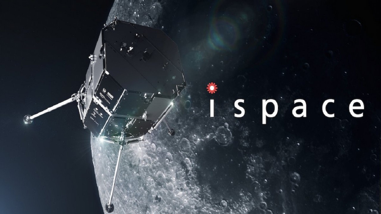 Kraksa na Księżycu, japoński lądownik rozbił się o powierzchnię satelity Ziemi, źródło grafiki: ispace.