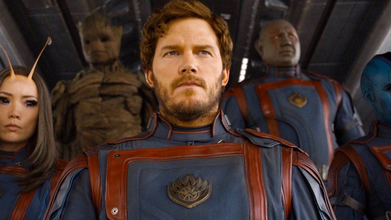 Marvel tyle razy odrzucił Chrisa Pratta, że aktor niemal poddał się zanim został Star-Lordem, źródło grafiki: Strażnicy Galaktyki 3, James Gunn, Marvel Studios, 2023.