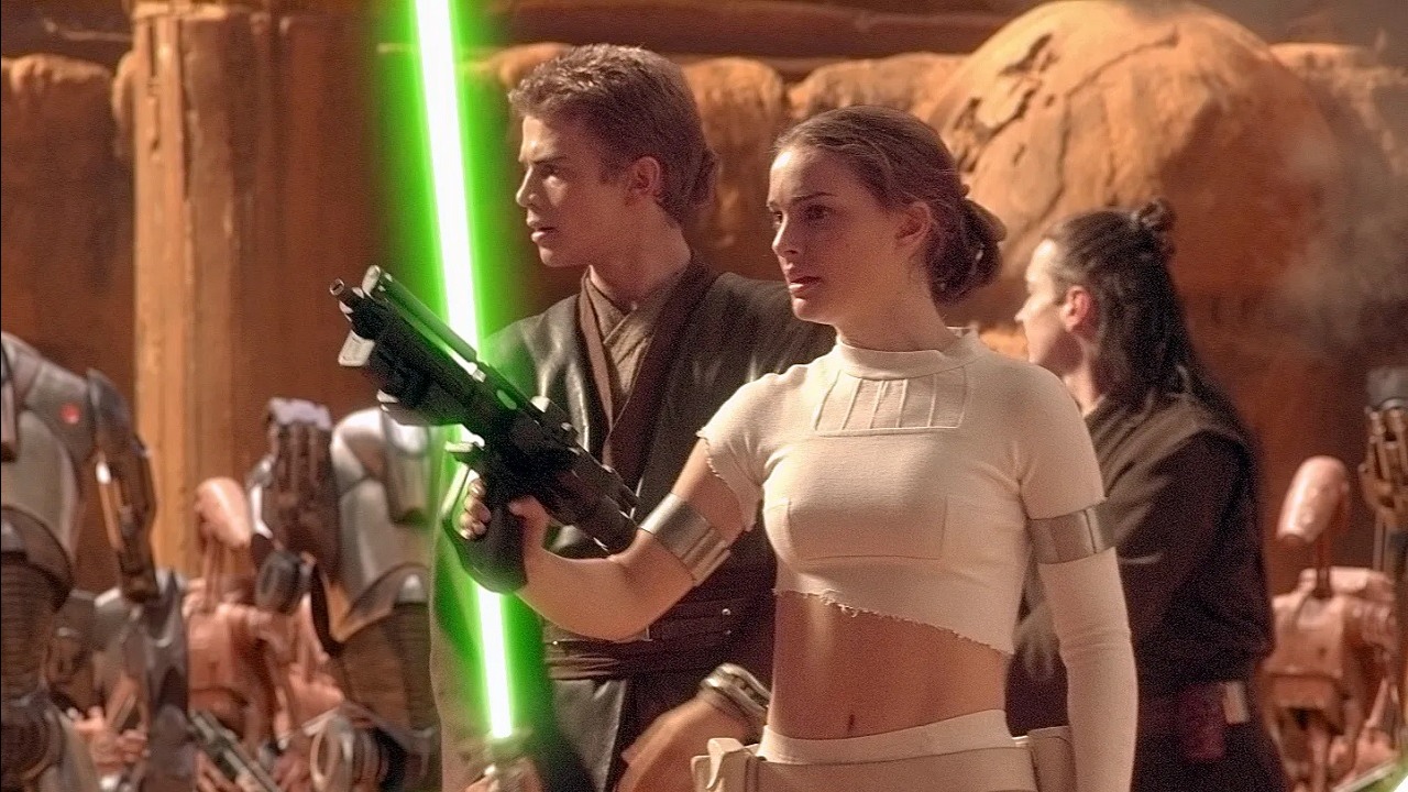Trylogia prequeli Star Wars byłaby lepsza dzięki tym wydarzeniom? Oto 7 usuniętych scen, źródło grafiki: Gwiezdne Wojny: Część II - Atak Klonów; reż. George Lucas; 20th Century Fox; 2002.