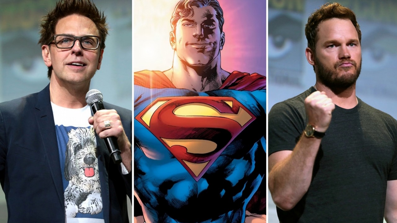 W Supermanie Gunna pojawi się zaskakujący bohater. Pratt żartuje, że zagra go pod jednym warunkiem, źródło grafiki: Flickr, Gage Skidmore, Superman #1,  Ivan Reis i Joe Prado, DC Universe, 2018.