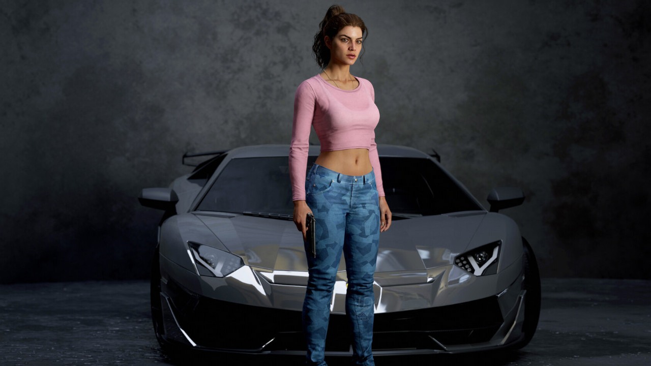 Jak dokładnie wygląda bohaterka GTA 6? Fan stworzył szczegółowy model 3D, źródło grafiki: Hossein Diba.