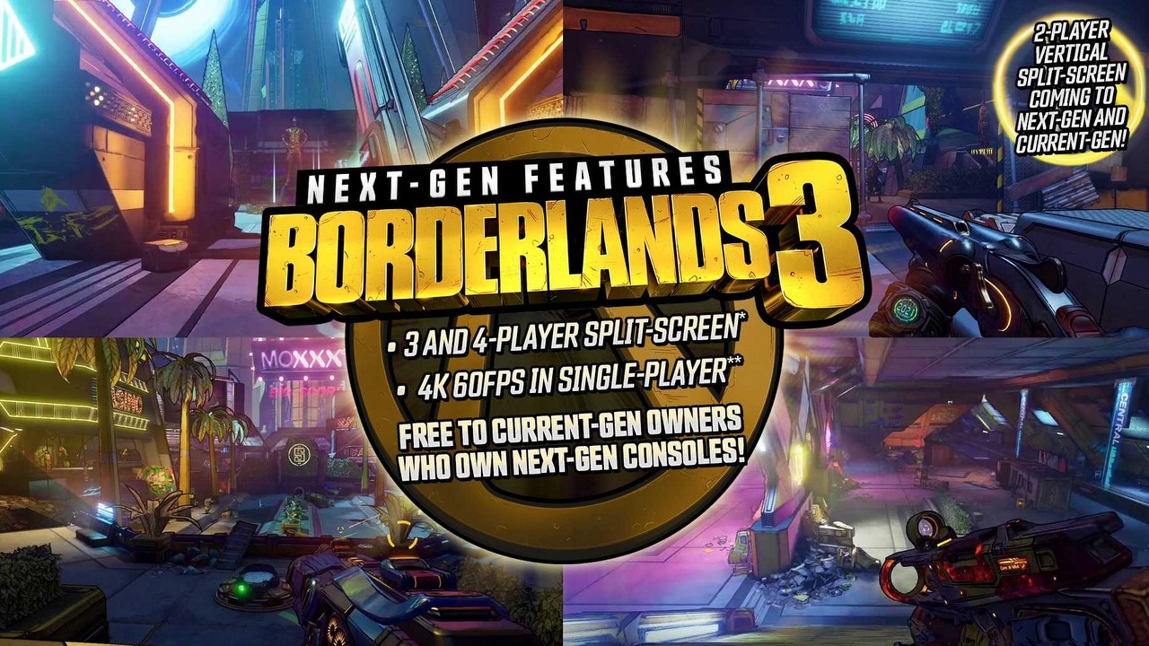 Borderlands 3 trafi na PS5 i Xbox Series X. Gra zadziała w 4K i 60 FPS.