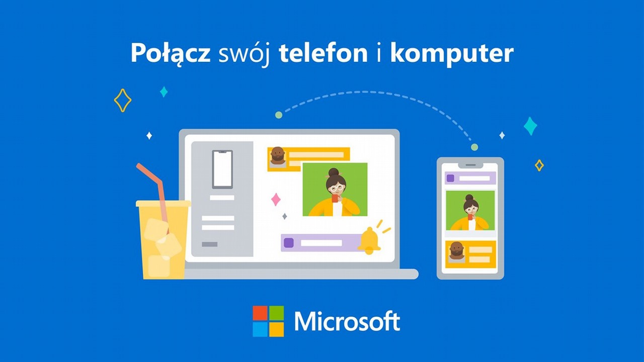 Phone Link dla iOS od Microsoftu umożliwia integracja iPhone'ów z Windows 11, źródło grafiki: Microsoft.