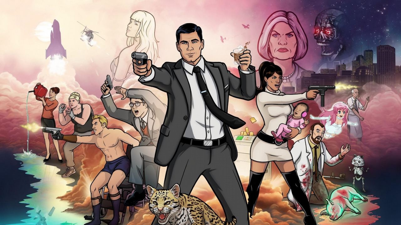 Po 14 sezonach kultowy serial z Netflixa dobiega końca. Czy powstanie film?, źródło grafiki: Archer; Adam Reed; FX; 2009.