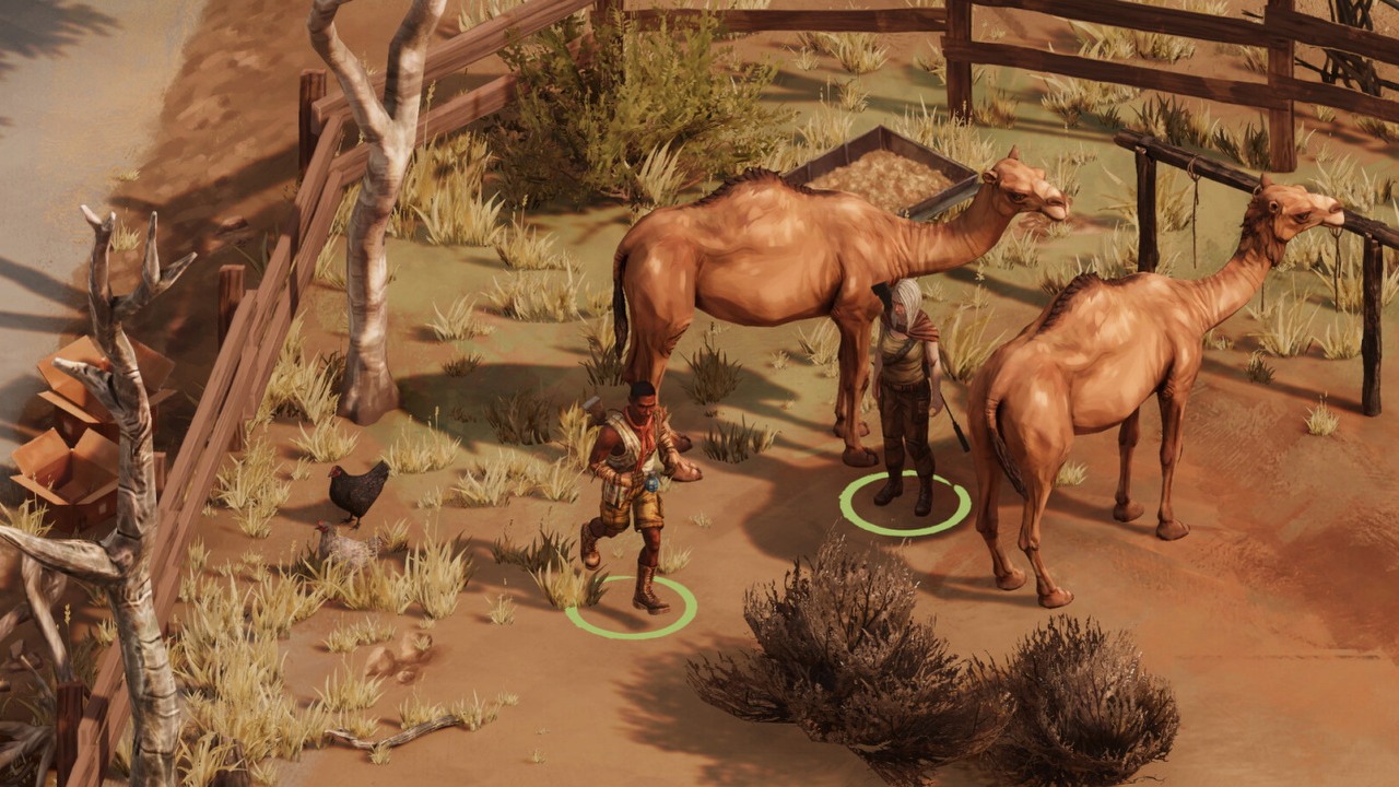 Inspirowane Falloutem izometryczne RPG Broken Roads pozwoli grać pacyfistą, źródło grafiki: store.steampowered.com.