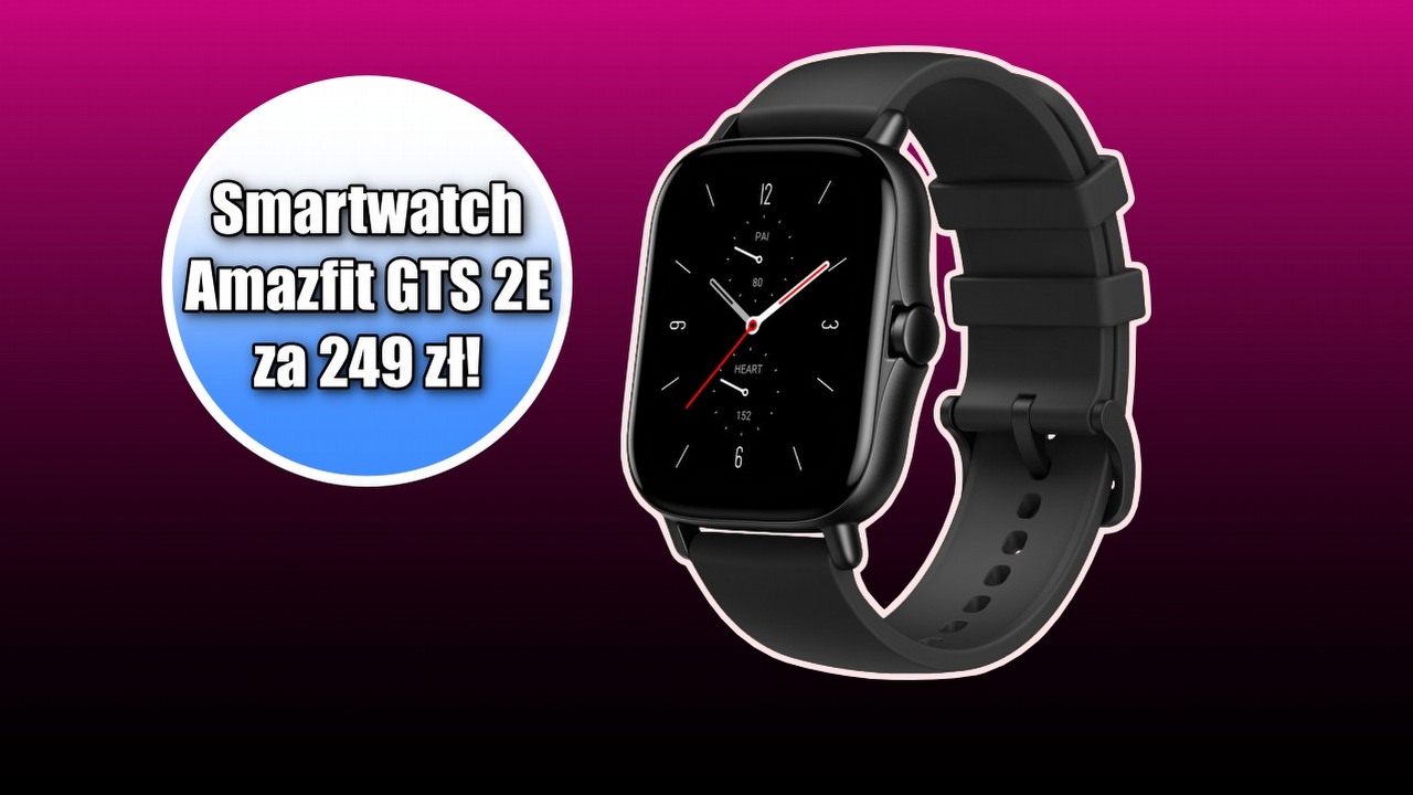 Elektronika taniej z Obniżkami na maxa w RTV Euro AGD, źródło grafiki: Amazfit, grafika promocyjna.